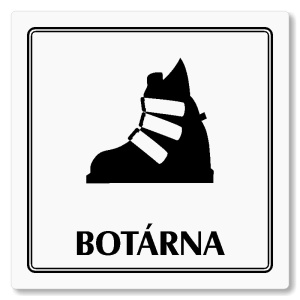 Botárna, 80x80mm, bílá, Utah